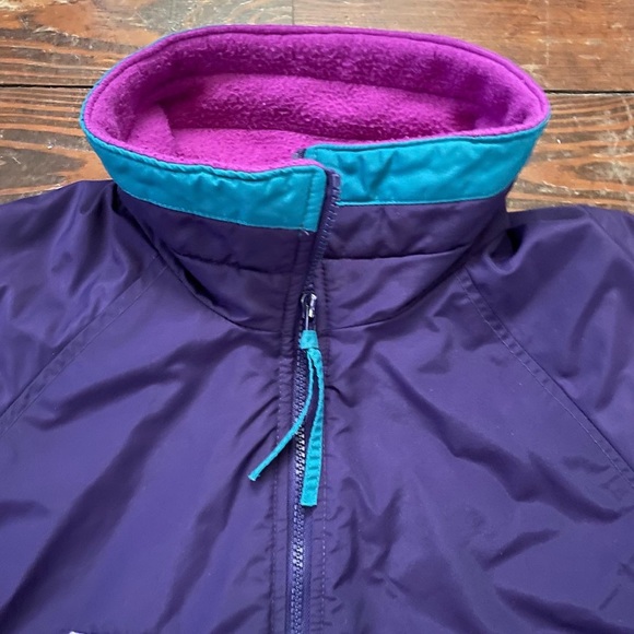 90’s Columbia women’s Hardshell Fleece zip-up - Picture 3 of 7